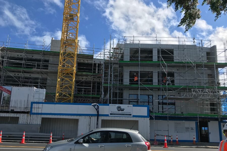 Affordable Scaffolding Outlook Apartments