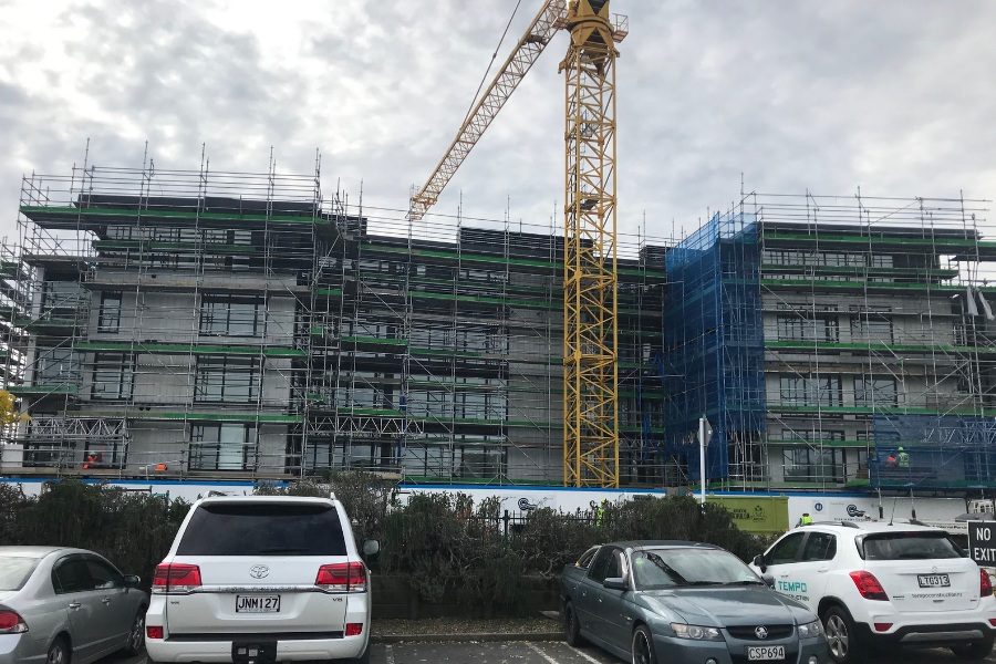 Affordable Scaffolding Outlook Apartments