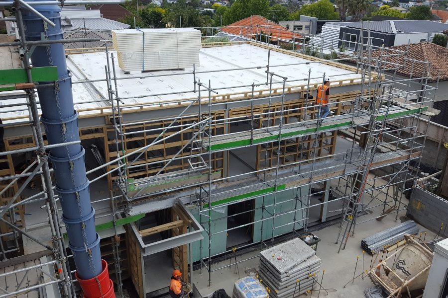 Affordable Scaffolding Outlook Apartments