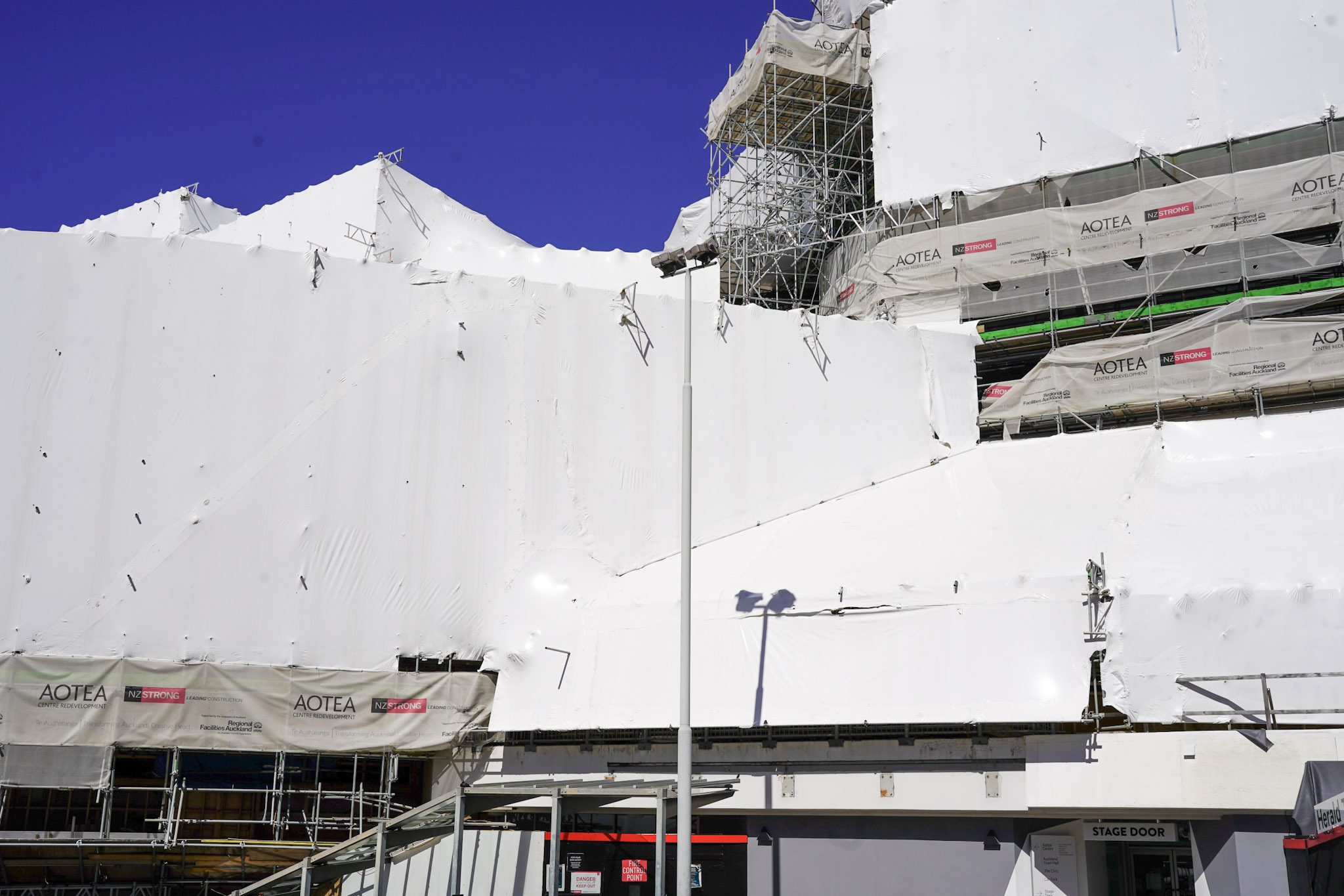 Affordable Scaffolding Aotea Centre