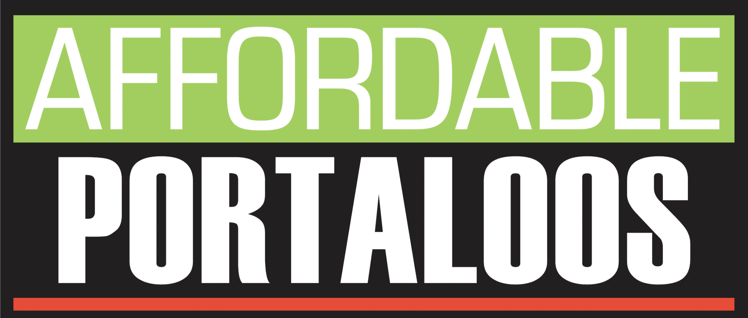 affordable portaloos logo affordable portaloos logo