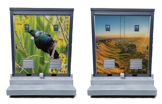 Affordable Portaloos Scenic Double Procelain Toilets