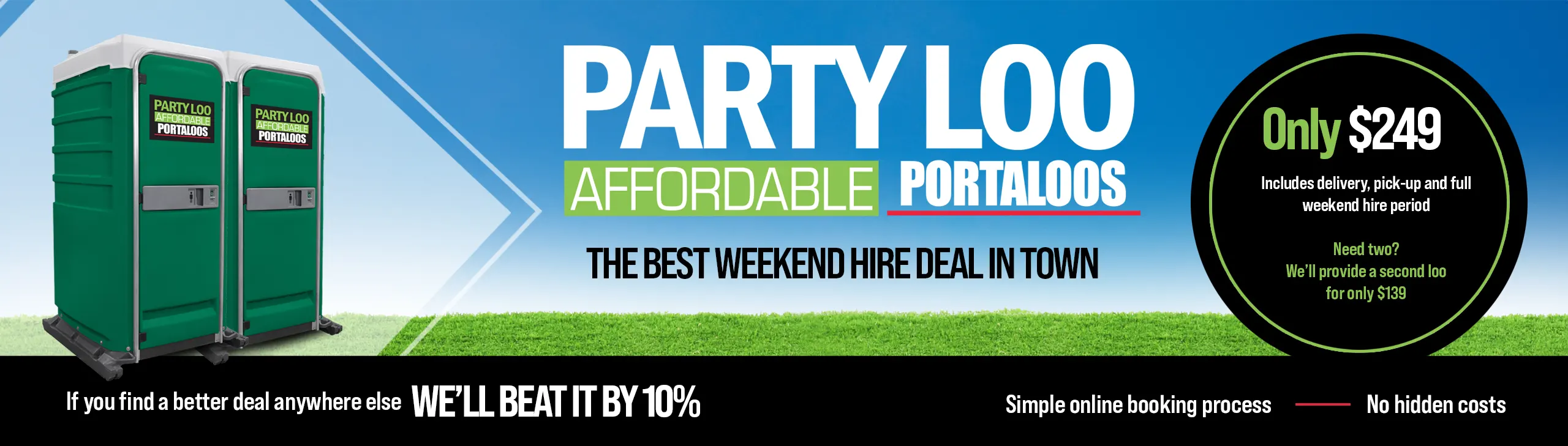 Affordable Portaloos for Hire in Auckland